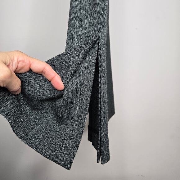 Larry Levine Stretch Charcoal Pencil Skirt Size 10 - Picture 5 of 7